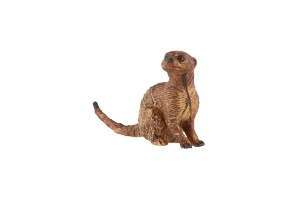 Surikat figurin 6cm lys brun i pose