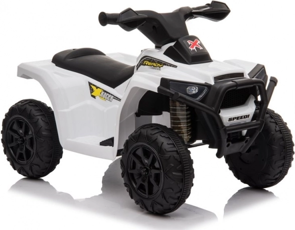 Elektrisk børne-ATV – hvid
