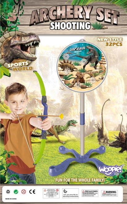 Sættet Lilleskytte Dinosaurer