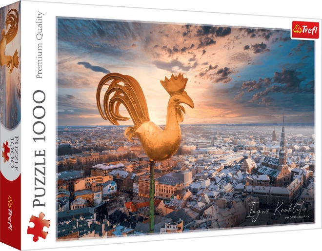Puslespil Riga, Letland 1000 brikker