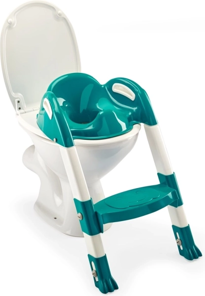 Toiletsæde med trappe Kiddyloo, Deep Peacock