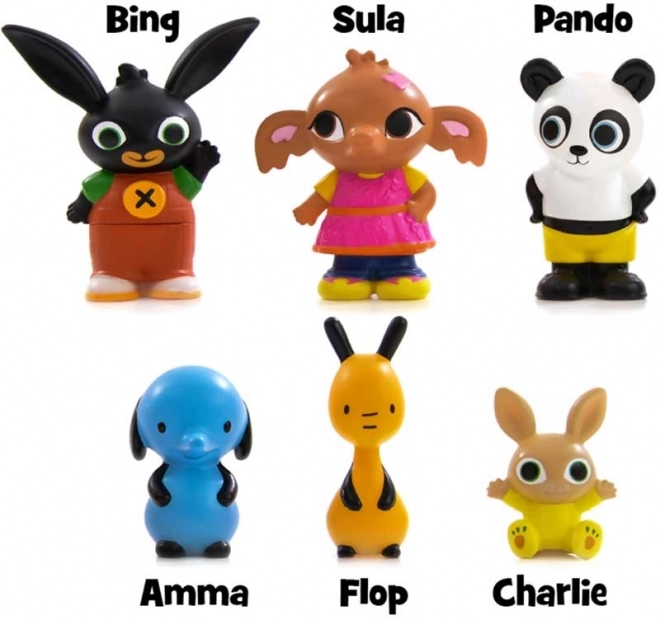 Sæt af Bing-figurer - 6 styk