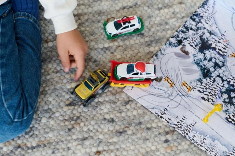 Detaljerede metalbiler 7,5 cm