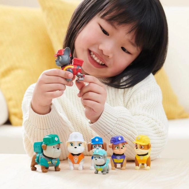 Figurer Paw Patrol Rubble og hans hold 7-dels sæt
