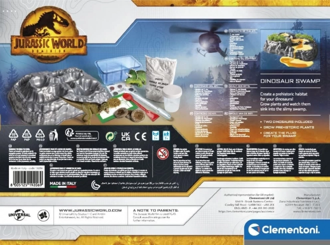 CLEMENTONI Science&Play: Juratiden - Dinosaur Swamp
