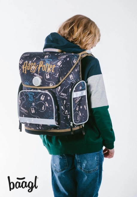 BAAGL Skole Rygsæk Ergo Harry Potter Marauder's Kort