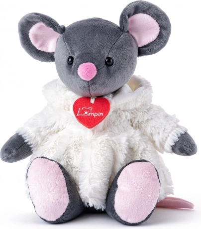 Azumi mus plysbamse grå