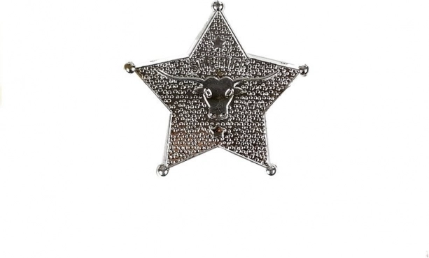 Sherifstjerne og sporer for et autentisk look