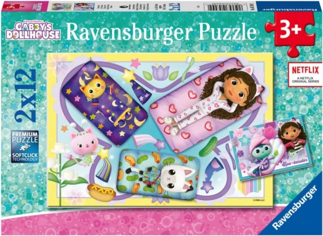 Puslespil 2x12 Kattes Gabys Hus