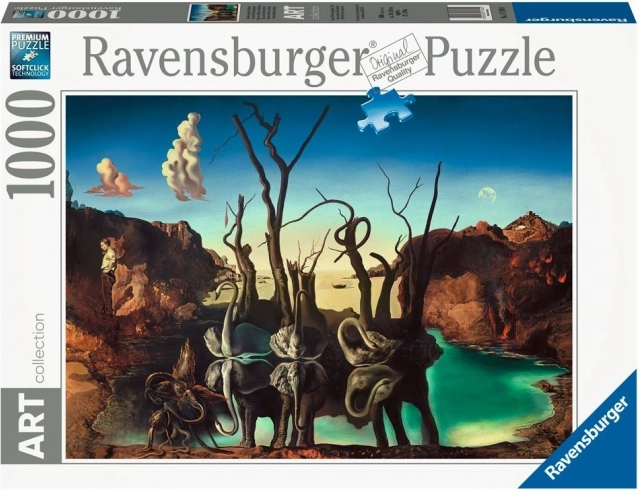 Puslespil 1000 brikker Dali fra Ravensburger