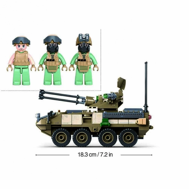 Sluban militærtank OEF Stryker ADS