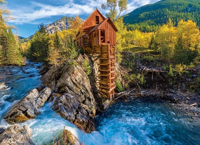 Puslespil Crystal Mill, Colorado 1000 brikker