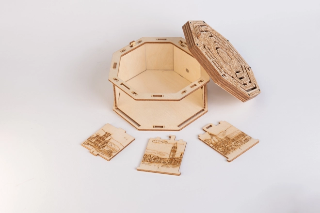 3D Træ Hovedbrudsskab Secret Maze