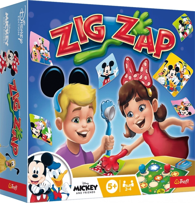 Spillet Zig Zap fra TREFL med Disney-figurer