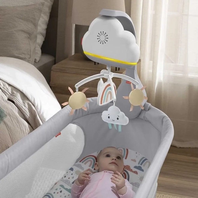 Fisher-Price Mobil over vugge - regn med regnbuer