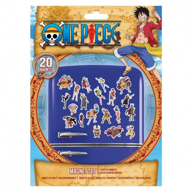 Sæt magneter One Piece: Den store piratæra