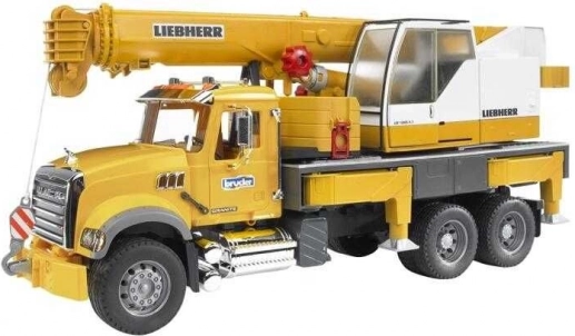 Bruder MACK Granite mobilkran LIEBHERR 1:16