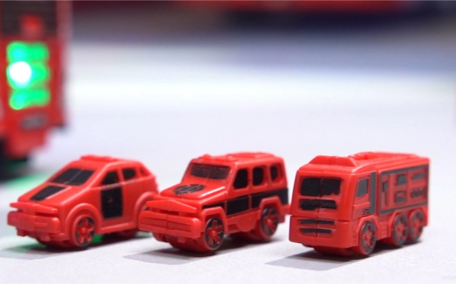 Interaktiv Brandbil med Bevægelig Stige