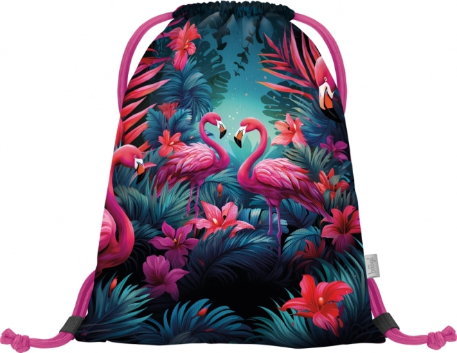 Baagl pose med flamingo-motiv