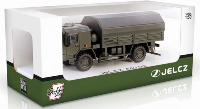 Model af militærlastbil JELCZ 442.32 1:50