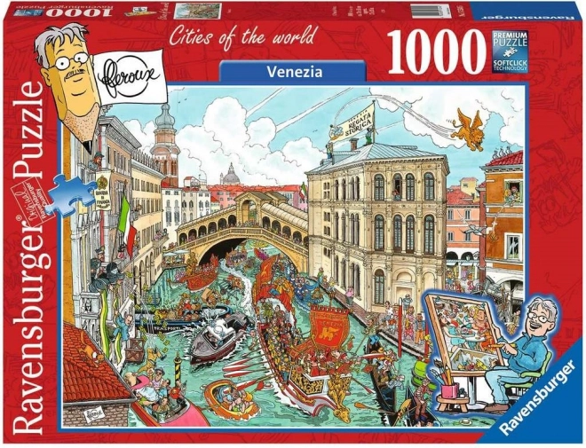 RAVENSBURGER Puslespil Verdens byer: Venedig 1000 brikker