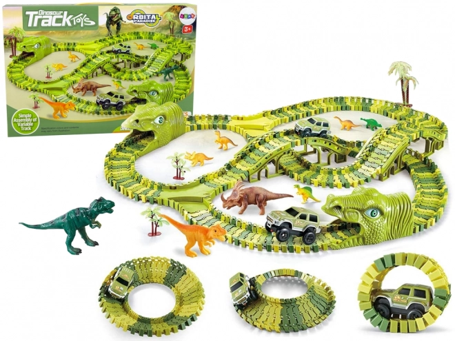 Fleksibel dinosaur bilbane 240stk