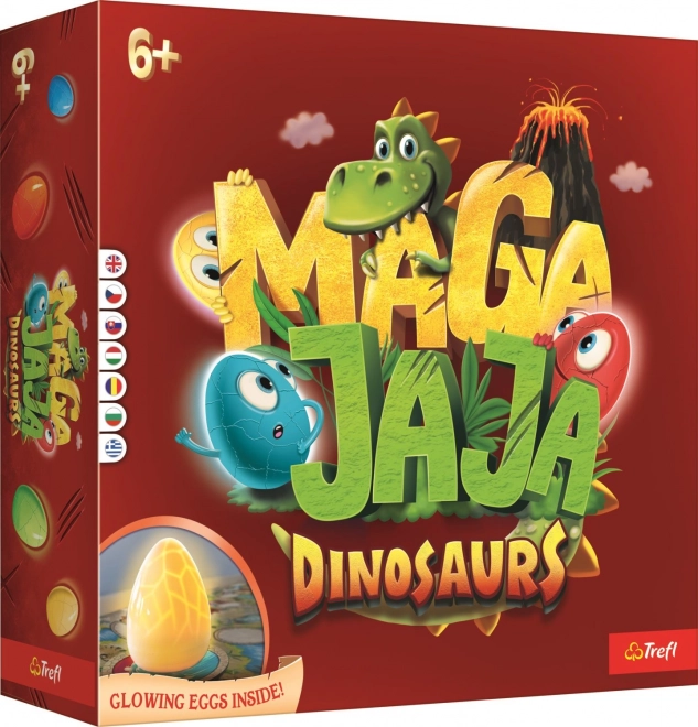 Magajaja Dinosaur Socialspil i æske 26x26x8cm