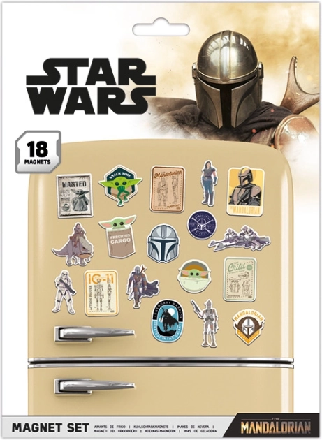 Sæt magneter Mandalorian