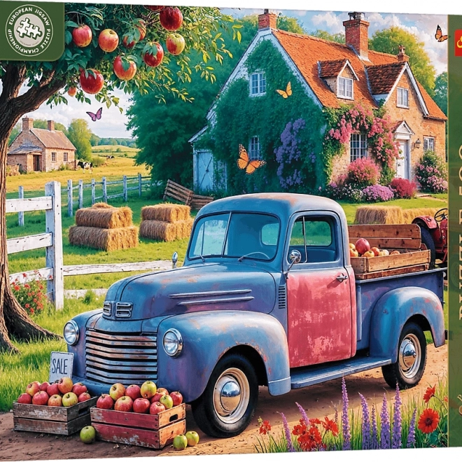 Puzzle TREFL Premium Plus Te Tid: Landmandens Bil 500 Brikker