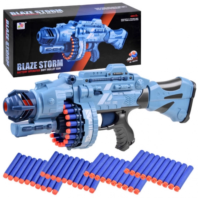 Stor blaster med skumprojektiler
