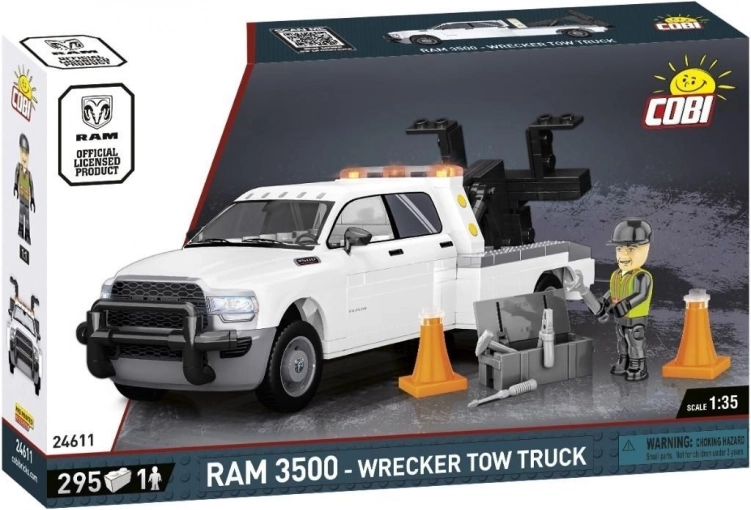 Cobi byggesæt Dodge Ram 3500 bjærgningsbil 1:35