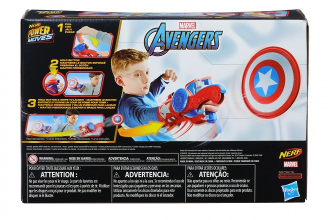 Avengers Kaptajn Amerika skjold og handsker