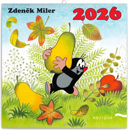 Krtek Notatkalender 2026