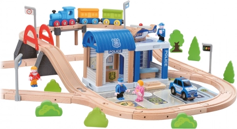 Imponerende politistation