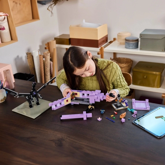 LEGO Minecraft 21264 Enderdrage og Endskib