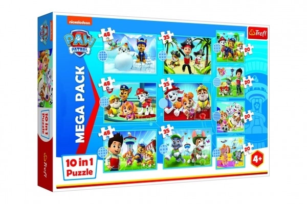 Puslespil Paw Patrol Trefl 10i1