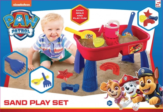 Legetøjssæt til sand og vand Paw Patrol