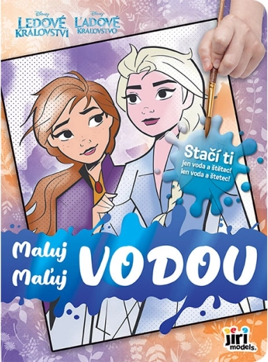 Malebog mal med vand FROZEN – Frost