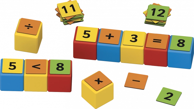 Geomag Magicube Matematik 61 stykker