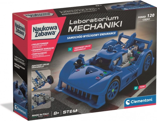 Mekanisk laboratorium – udholdenhedsracer CLEMENTONI