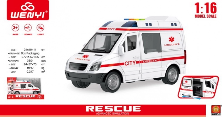 Interaktiv ambulance til børn