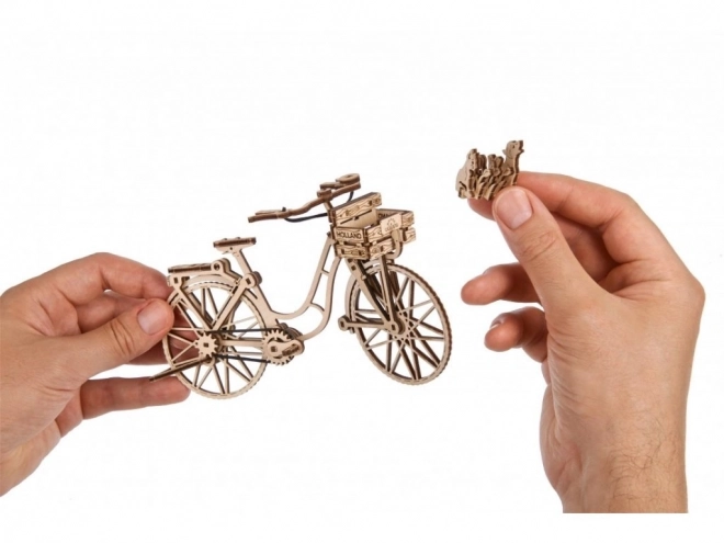 Ugears 3D træ mekanisk puslespil Cykel Holland