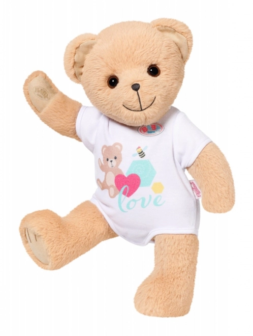 Bamse BABY born, hvidt tøj