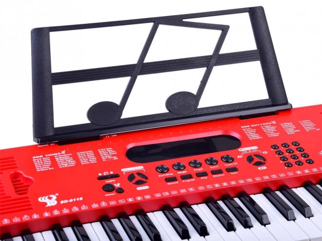 Elektroniske tastaturer med mikrofon
