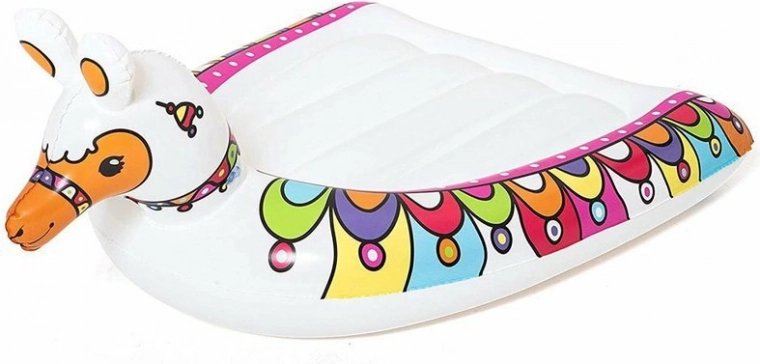 Sjove oppustelige lamaer i pakken