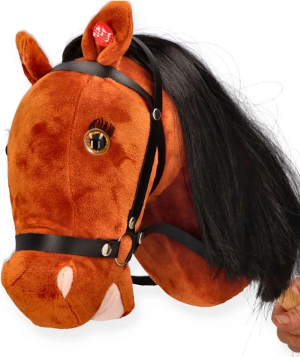 Plys hest på pind Fanta premium