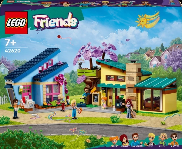 LEGO Friends Ollys og Paisleys familiehuse