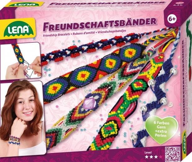 Sæt til flettede armbånd