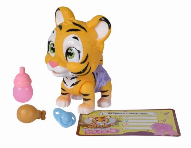 Interaktivt legetøj tiger med ble Pamper Petz