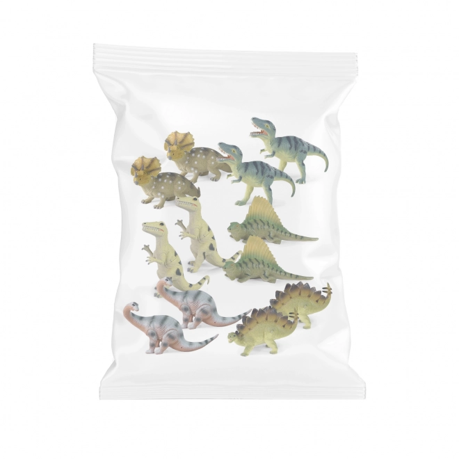 Dinosaurer 6 arter 20 - 23 cm